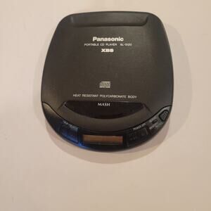 Vintage Panasonic Portable CD Player SL-S120 XBS READ DESCRIPTION